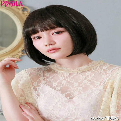 Moah Silky Bob A-703 Heat Resistant Chocolate Black