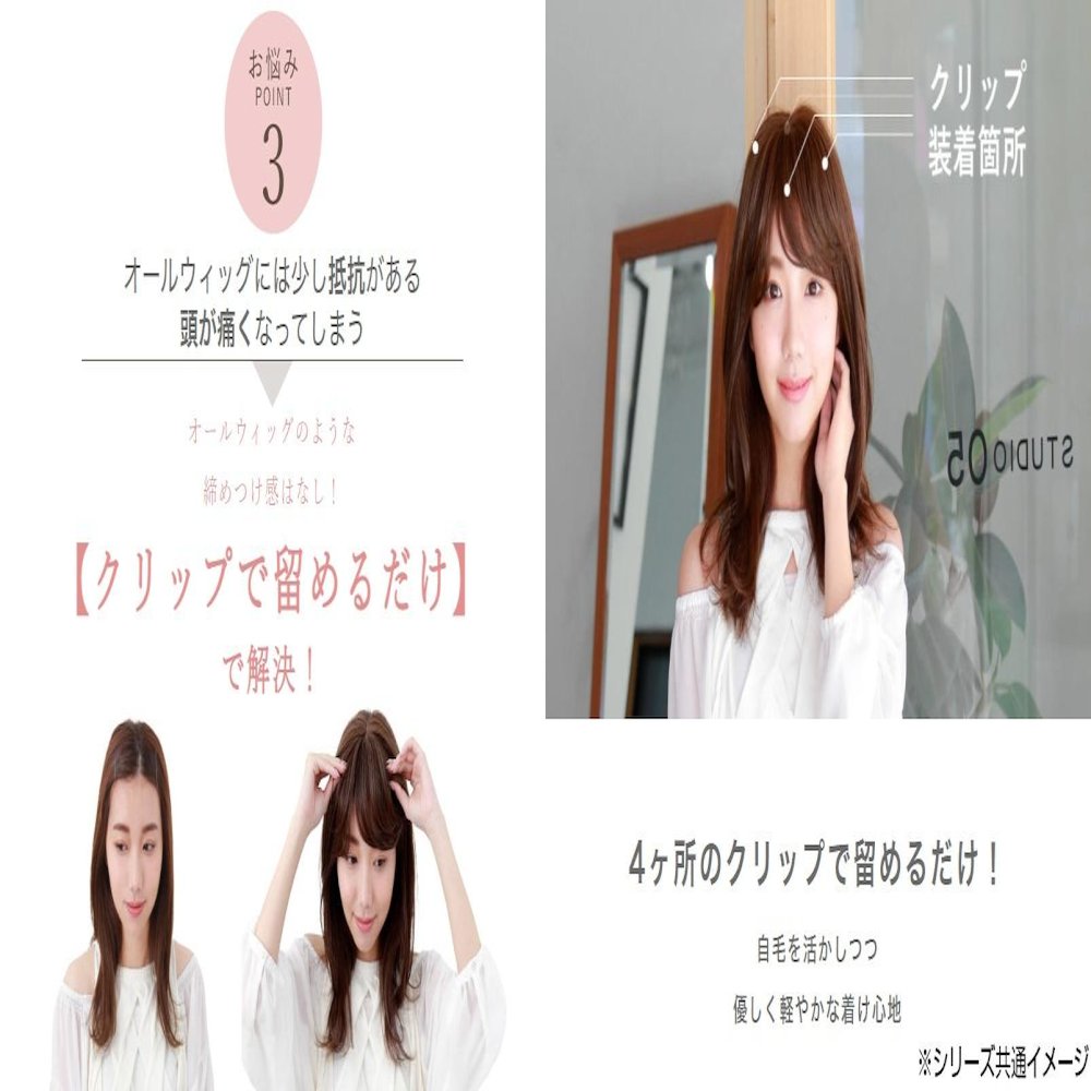 Priscilla 5-Minute Wig Nuance Straight Heat Resistant Ash Brown