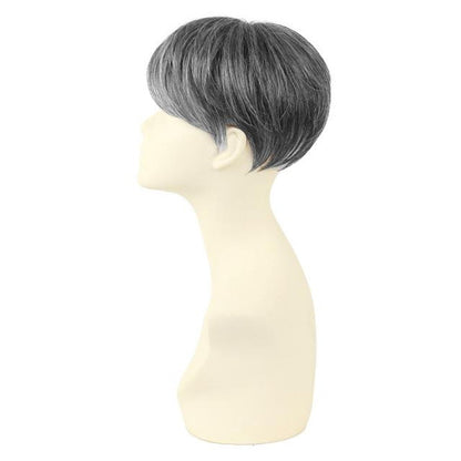 Priscilla Men's 5-Minute Wig Straight Short Heat Resistant