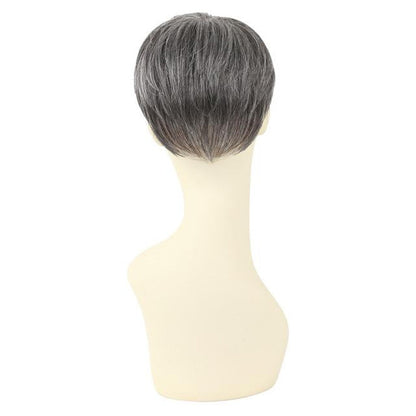 Priscilla Men's 5-Minute Wig Straight Short Heat Resistant