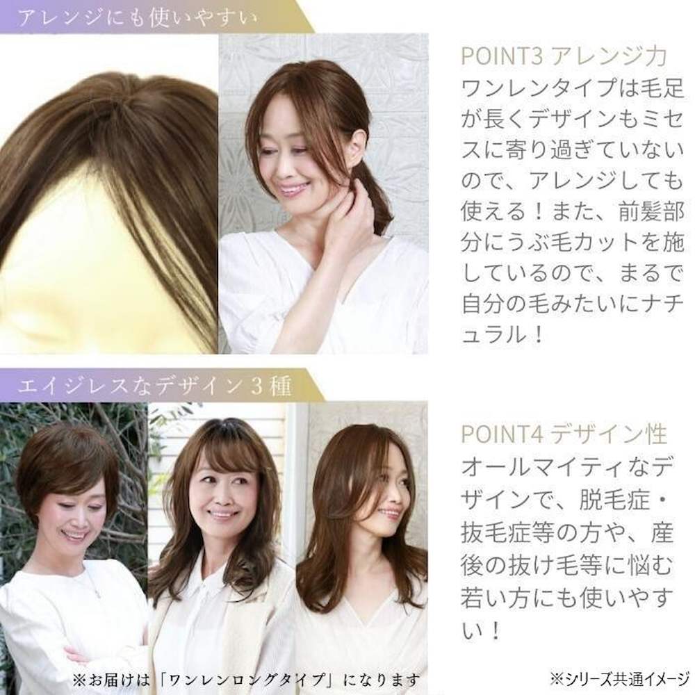 Priscilla Premium Gray Hair Cover Wig One-Length Long Type