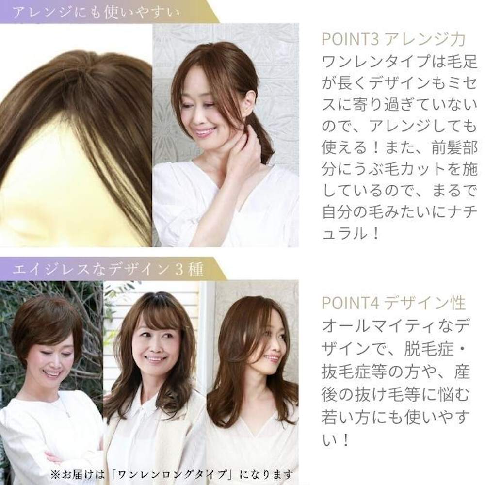 Priscilla Premium Gray Hair Cover Wig One-Length Long Type