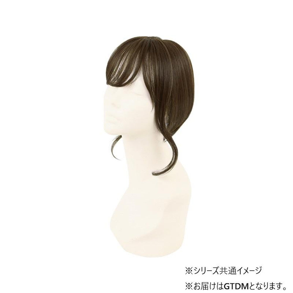 Priscilla Crown Bangs Wig Nuance Curl Bangs Heat Resistant