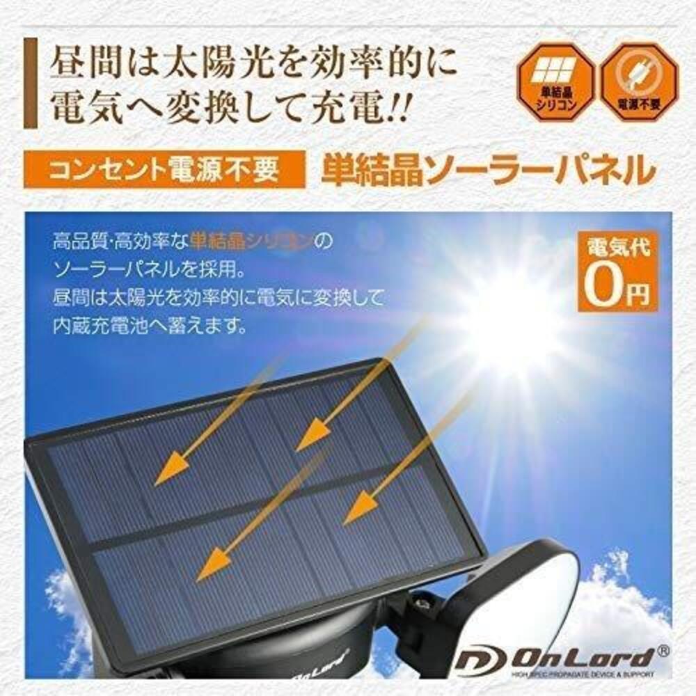 OnSquare Solar LED Sensor Wall Light 1 Unit