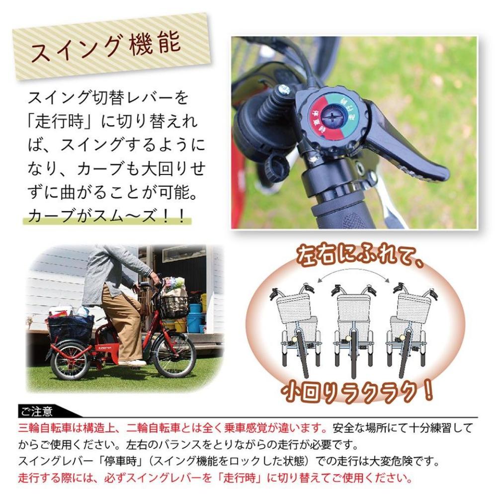 E-PARTON Low-Type Electric Assist Tricycle