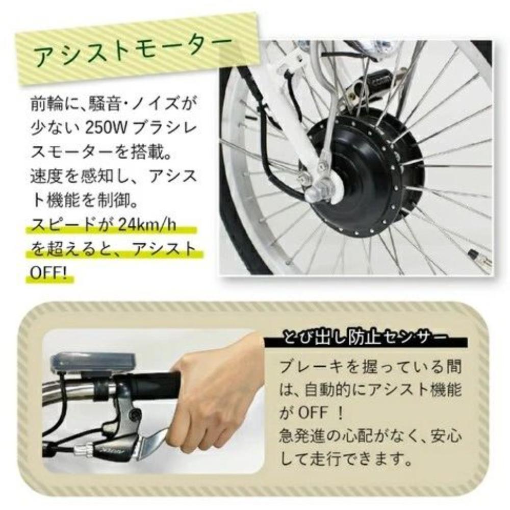 E-PARTON Low-Type Electric Assist Tricycle