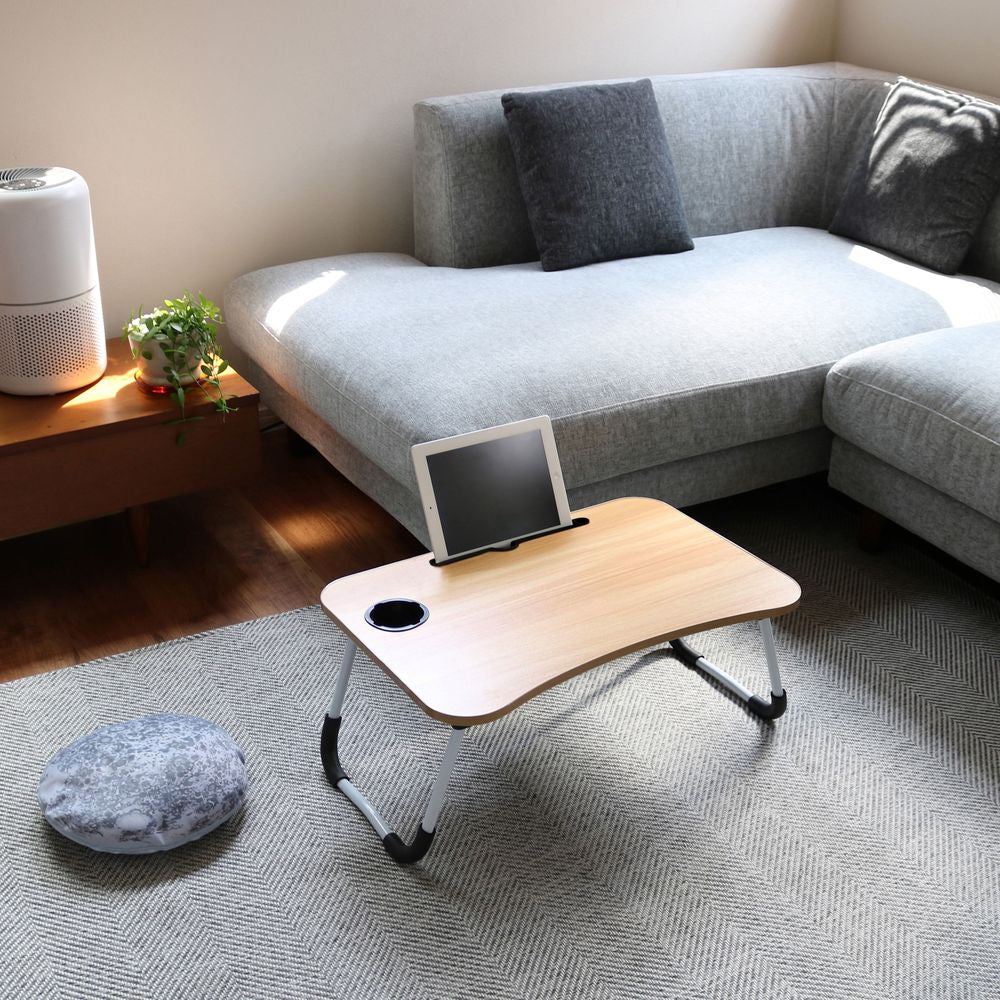 Trade One Folding Gadget Table Brown Wood