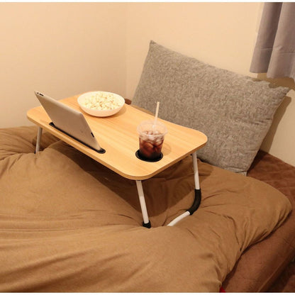 Trade One Folding Gadget Table Brown Wood