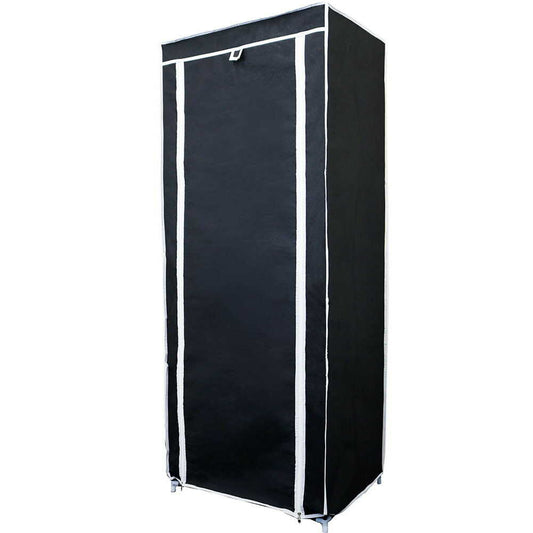 Trade One Simple Hanger Rack with Cover Black
