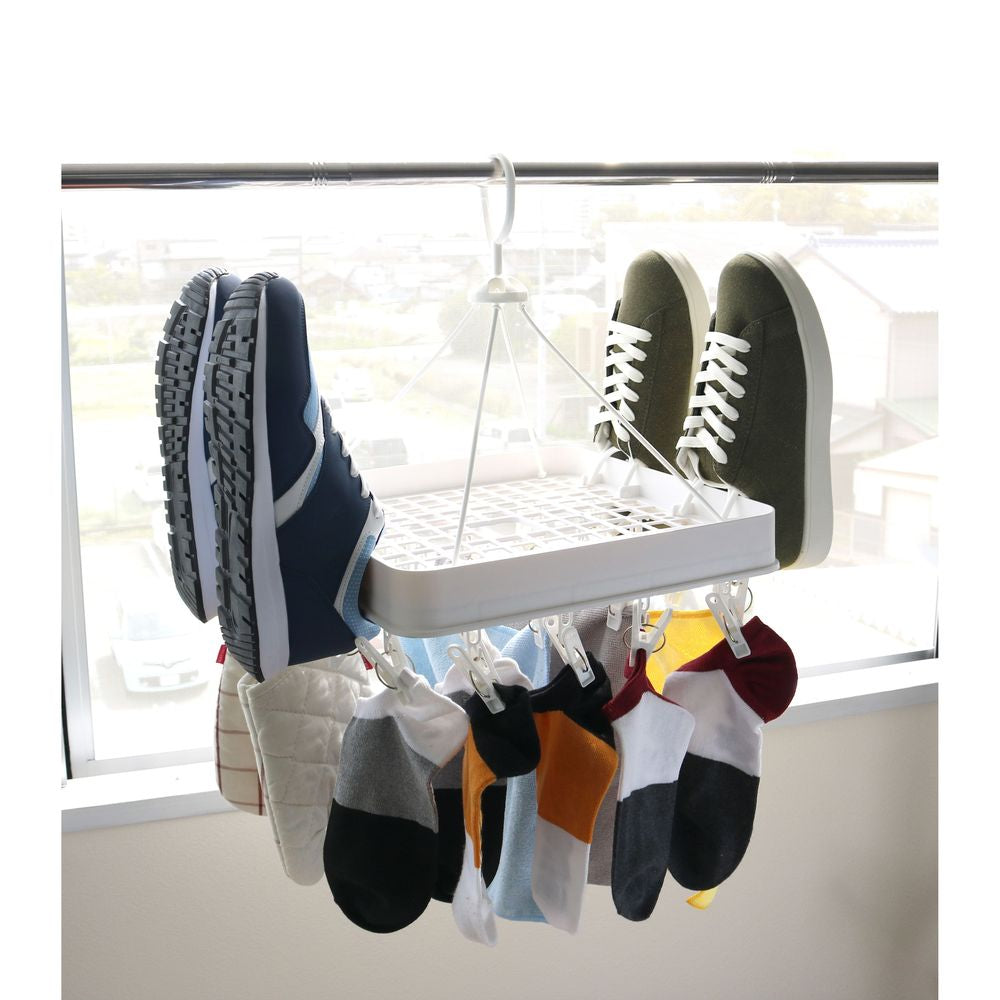 Trade One Shoe Drying Square Pinch Hanger