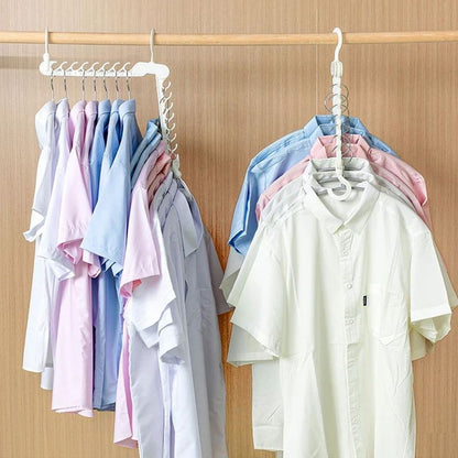 Trade One Space-Saving Folding Hanger Holder White