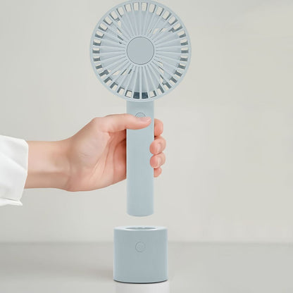 Trade One WINSY USB Rechargeable Auto Swing Fan Blue