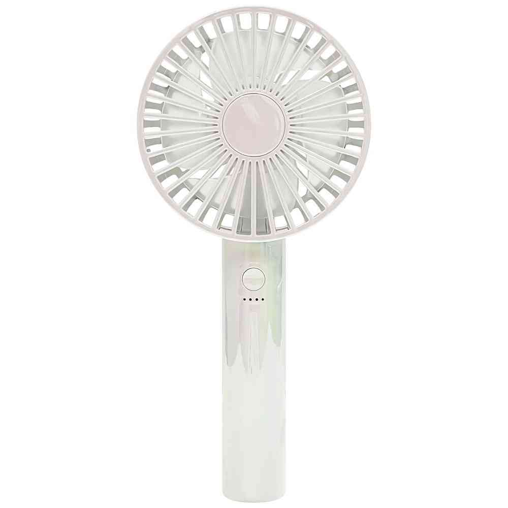 Trade One WINSY USB Rechargeable Auto-Swing Fan Aurora White 30907