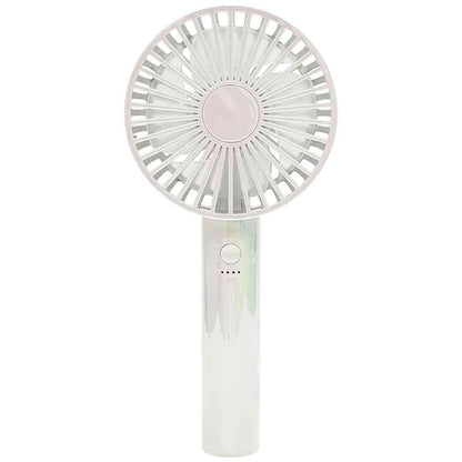 Trade One WINSY USB Rechargeable Auto-Swing Fan Aurora White 30907