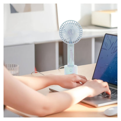 WINSY USB Rechargeable Auto Swing Fan Aurora BL 30908