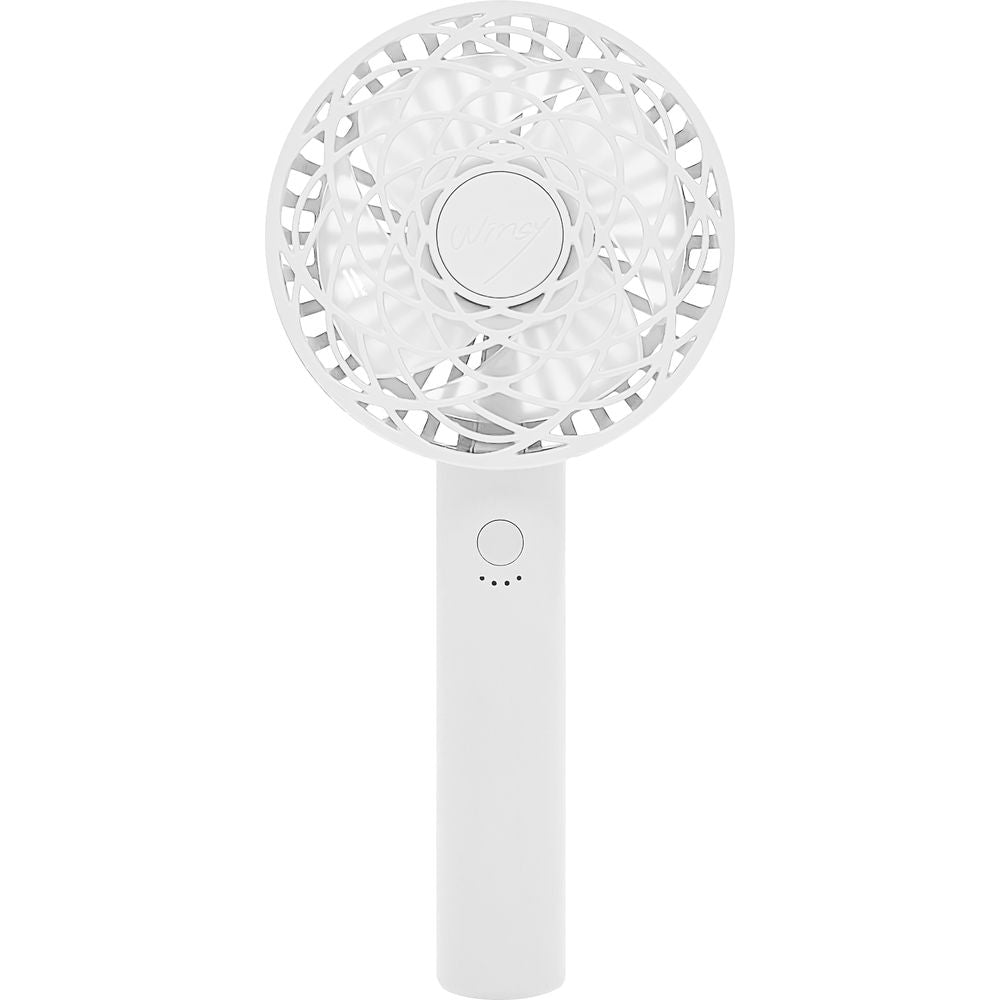 Trade One WINSY USB Rechargeable Auto Swing Fan Flower Type White