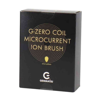G-ZERO COIL Microcurrent Ion Brush Olive Yellow 1 Piece