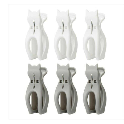 C.B. Japan Cat Clothespins - Set of 6