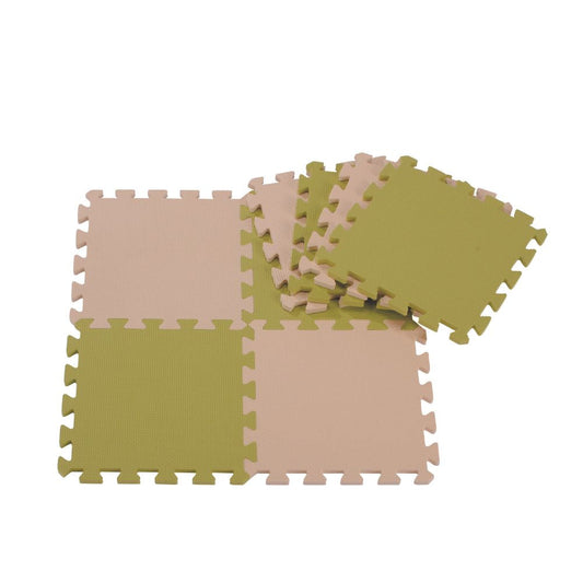 CB Japan Soft Joint Color Mat Matcha 8-Piece Set