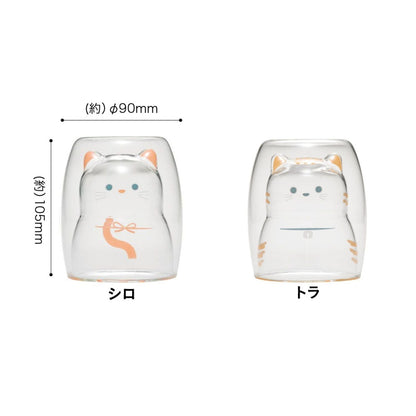 uca Heat-Resistant Cat Glass Tiger 1 Piece