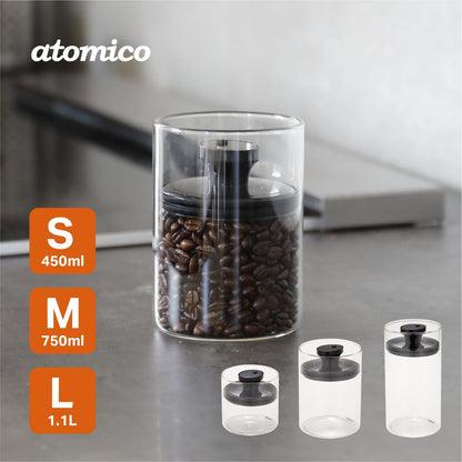 atomico Heat-Resistant Glass Canister L