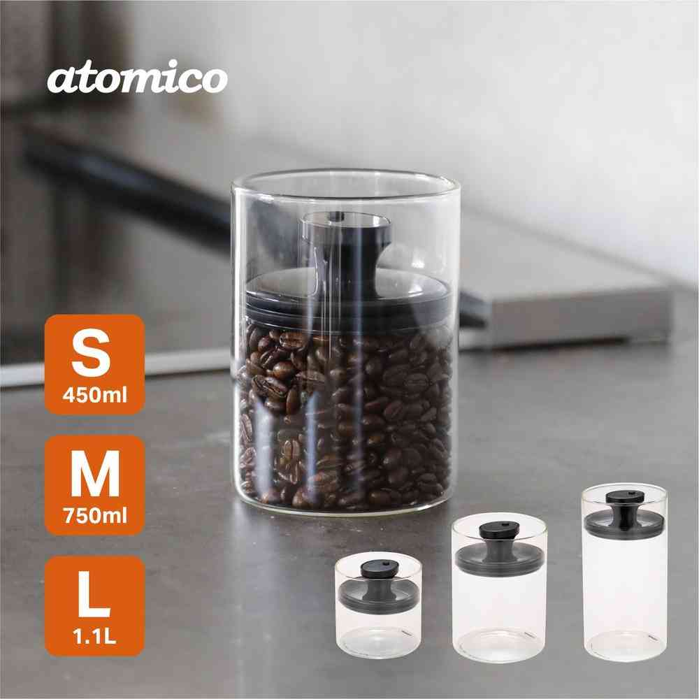 atomico Heat-Resistant Glass Canister L