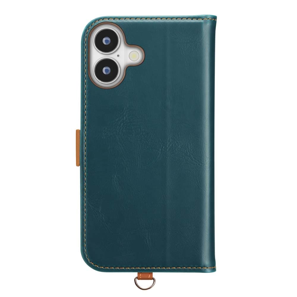 PGA Flip Cover for iPhone 16 Blue PG-24AFP01BL 75g