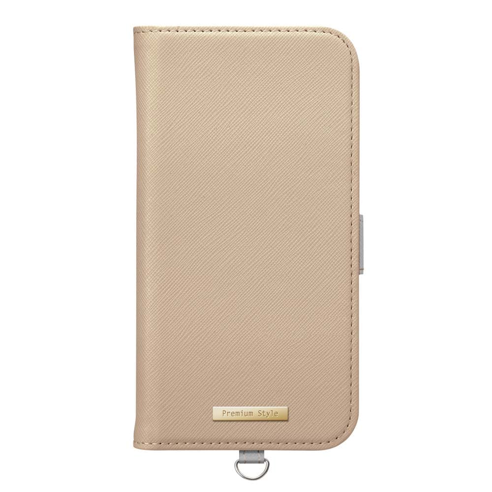 PGA Flip Cover for iPhone 16 Saffiano Beige PG-24AFP04BE 75g