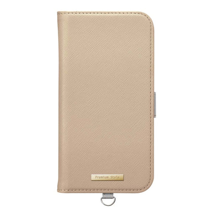 PGA Flip Cover for iPhone 16 Saffiano Beige PG-24AFP04BE 75g