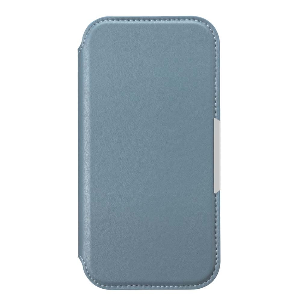PGA Glass Flip Case for iPhone 16 Blue PG-24AGF03BL 70g