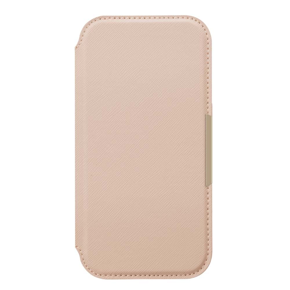 PGA Glass Flip Case for iPhone 16 Saffiano Pink PG-24AGF06PK 70g