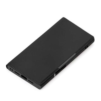 PGA Clear Flip Case for iPhone 16 Black PG-24ACF01BK 70g