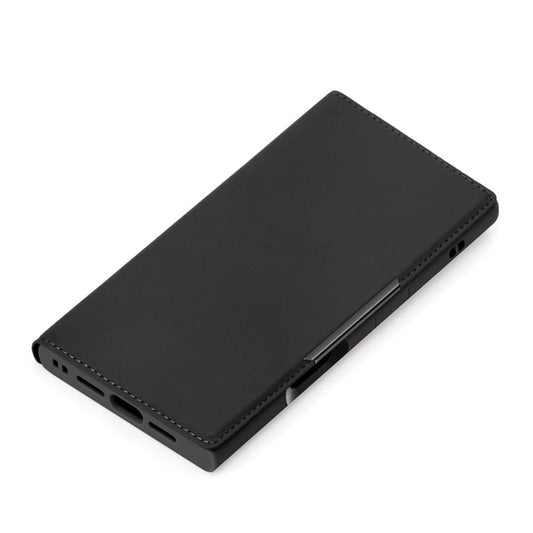 PGA Clear Flip Case for iPhone 16 Black PG-24ACF01BK 70g