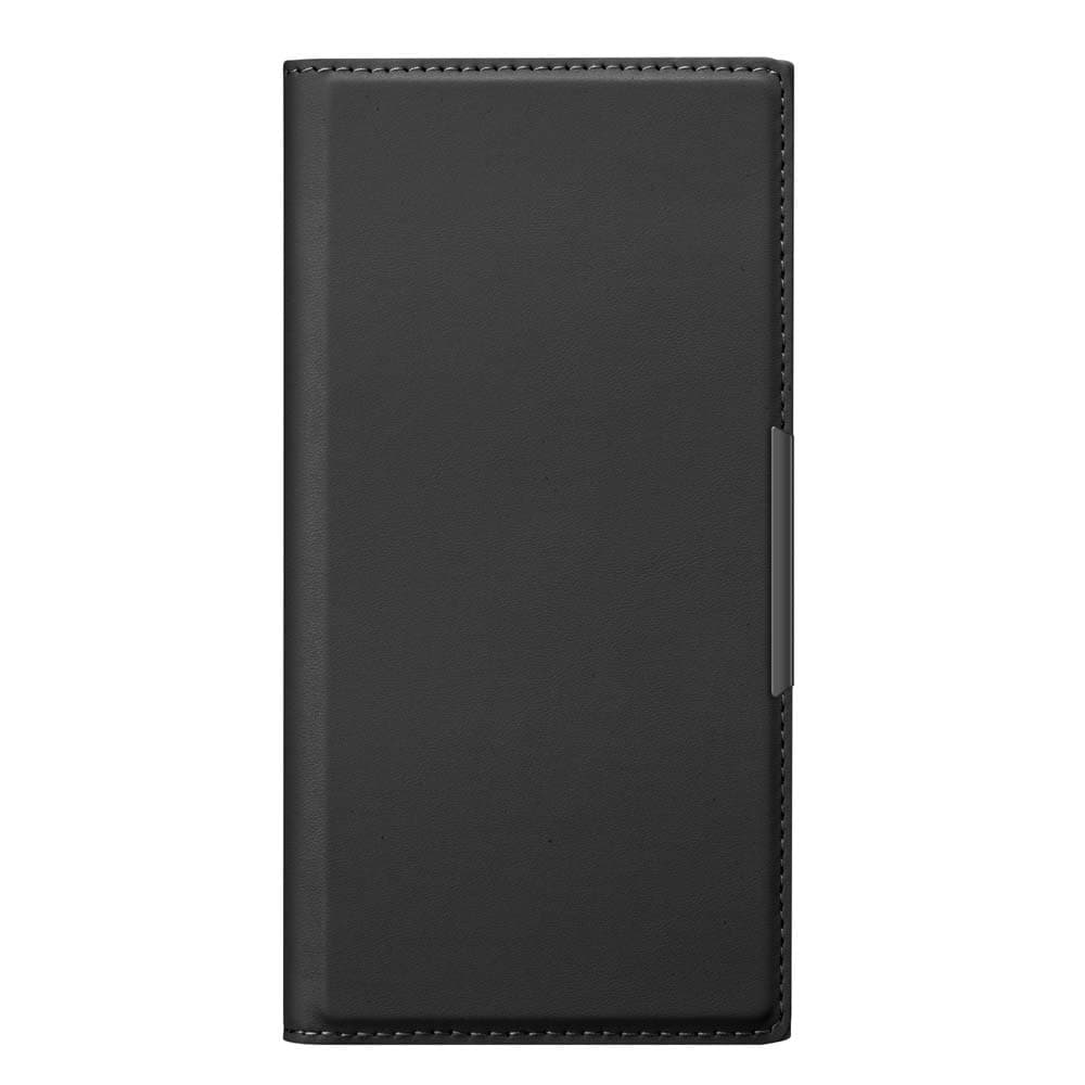 PGA Clear Flip Case for iPhone 16 Black PG-24ACF01BK 70g
