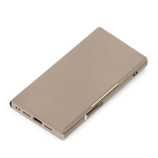 PGA Clear Flip Case for iPhone 16 Beige PG-24ACF02BE 70g