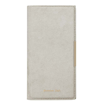 PGA Clear Flip Case for iPhone 16 Suede Gray PG-24ACF07GY 70g