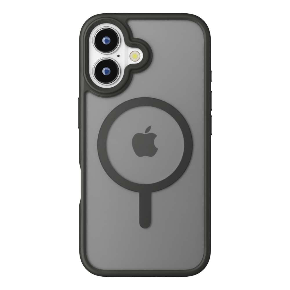 PGA iPhone 16 MagSafe Compatible Hybrid Case Black PG-24AMGPT04BK 30g