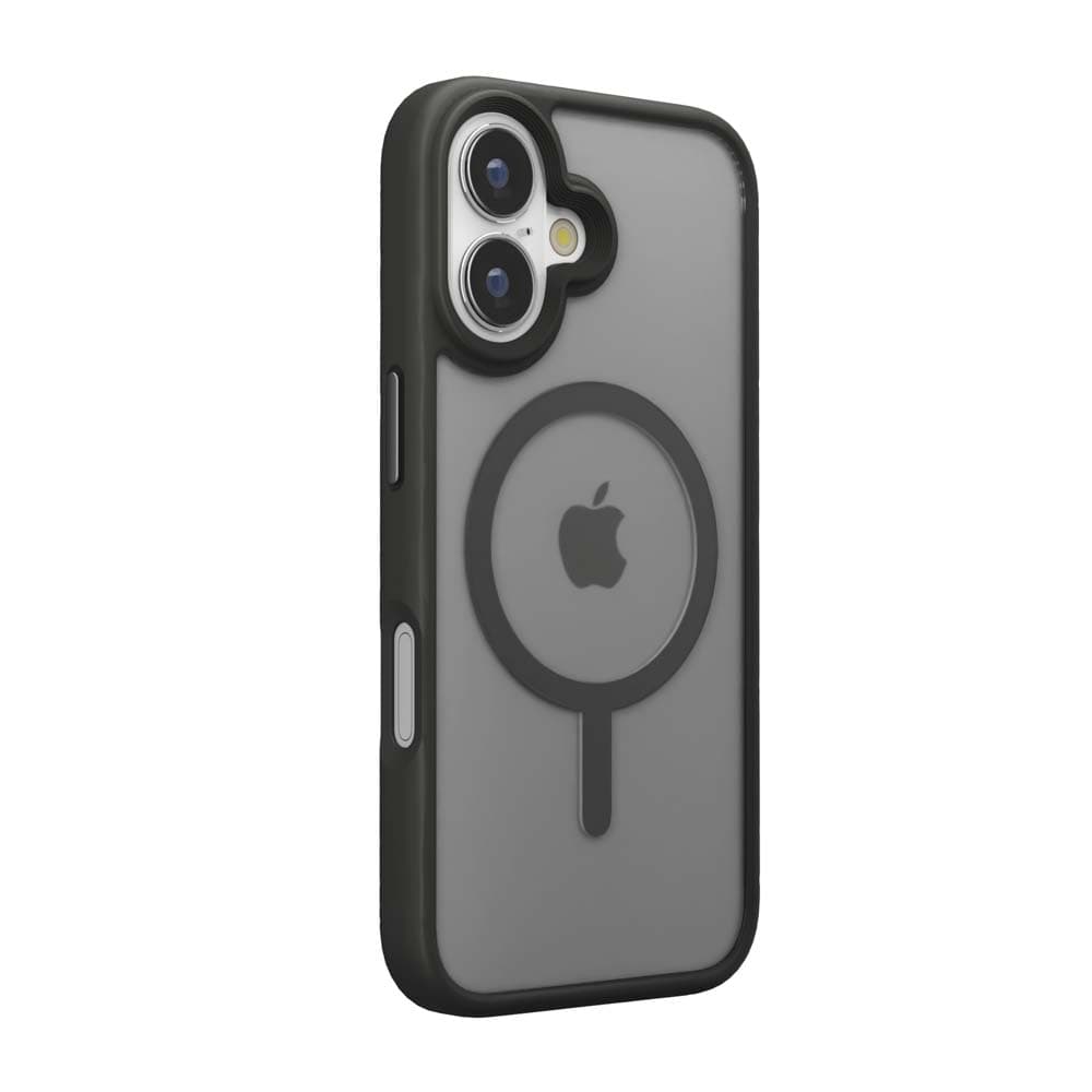 PGA iPhone 16 MagSafe Compatible Hybrid Case Black PG-24AMGPT04BK 30g