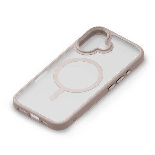 PGA MagSafe Compatible Hybrid Case for iPhone 16 Beige PG-24AMGPT05BE 30g