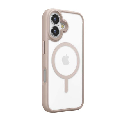 PGA MagSafe Compatible Hybrid Case for iPhone 16 Beige PG-24AMGPT05BE 30g