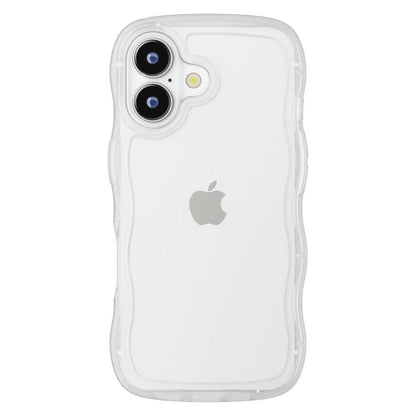 PGA iPhone 16 Clear Wave Case Clear PG-24AWTP01CL 31g