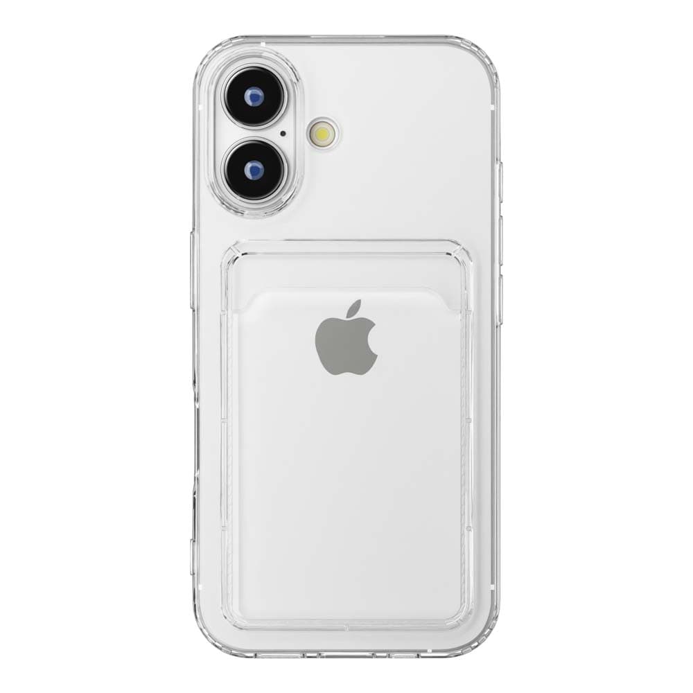PGA iPhone 16 Clear Pocket Case Clear PG-24ACTP01CL 25g
