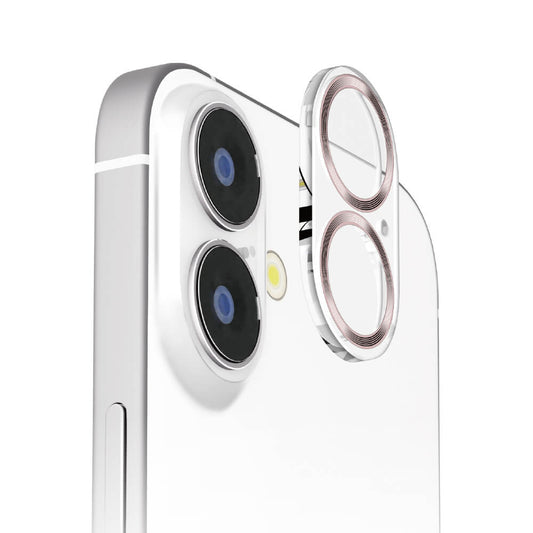 PGA iPhone 16/16 Plus Dual Camera Full Protector Clear/Gold