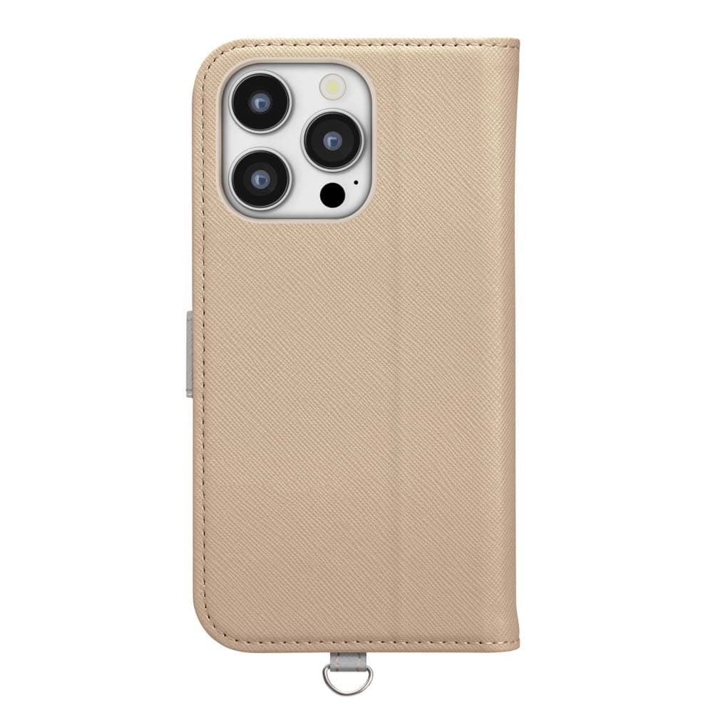 PGA Flip Cover for iPhone 16 Pro Saffiano Beige 75g