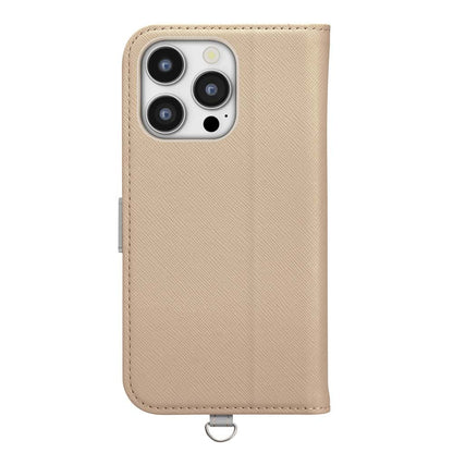 PGA Flip Cover for iPhone 16 Pro Saffiano Beige 75g