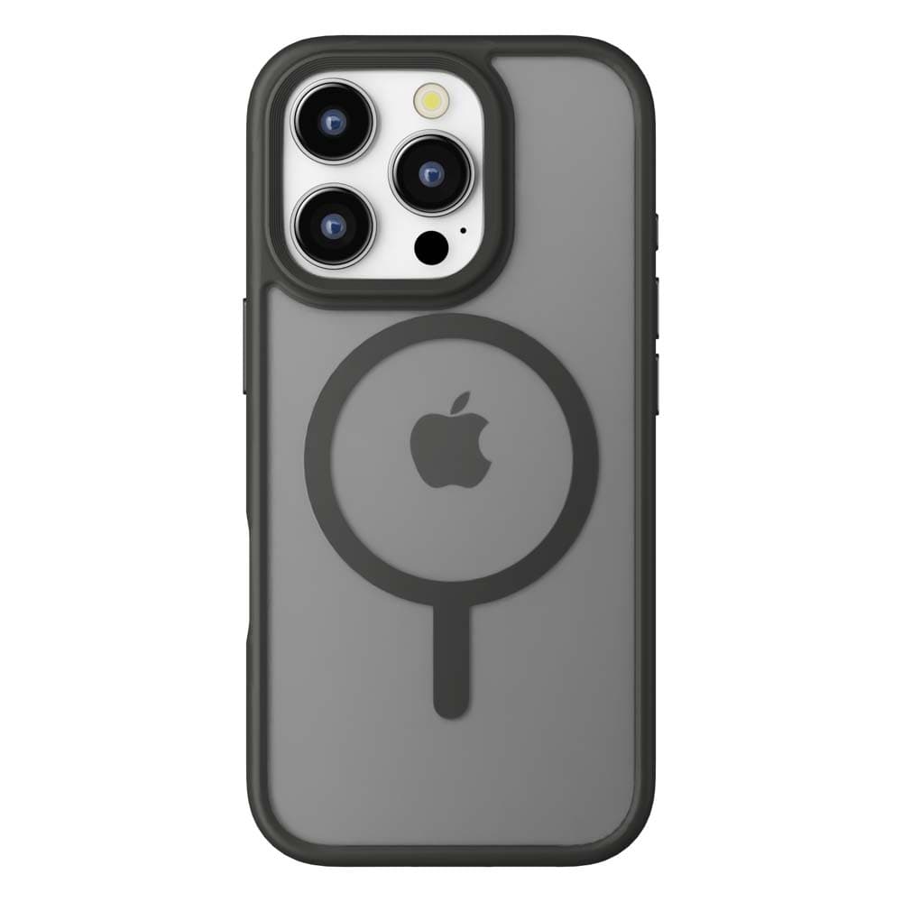 PGA MagSafe Compatible Hybrid Case for iPhone 16 Pro Black PG-24BMGPT04BK 30g