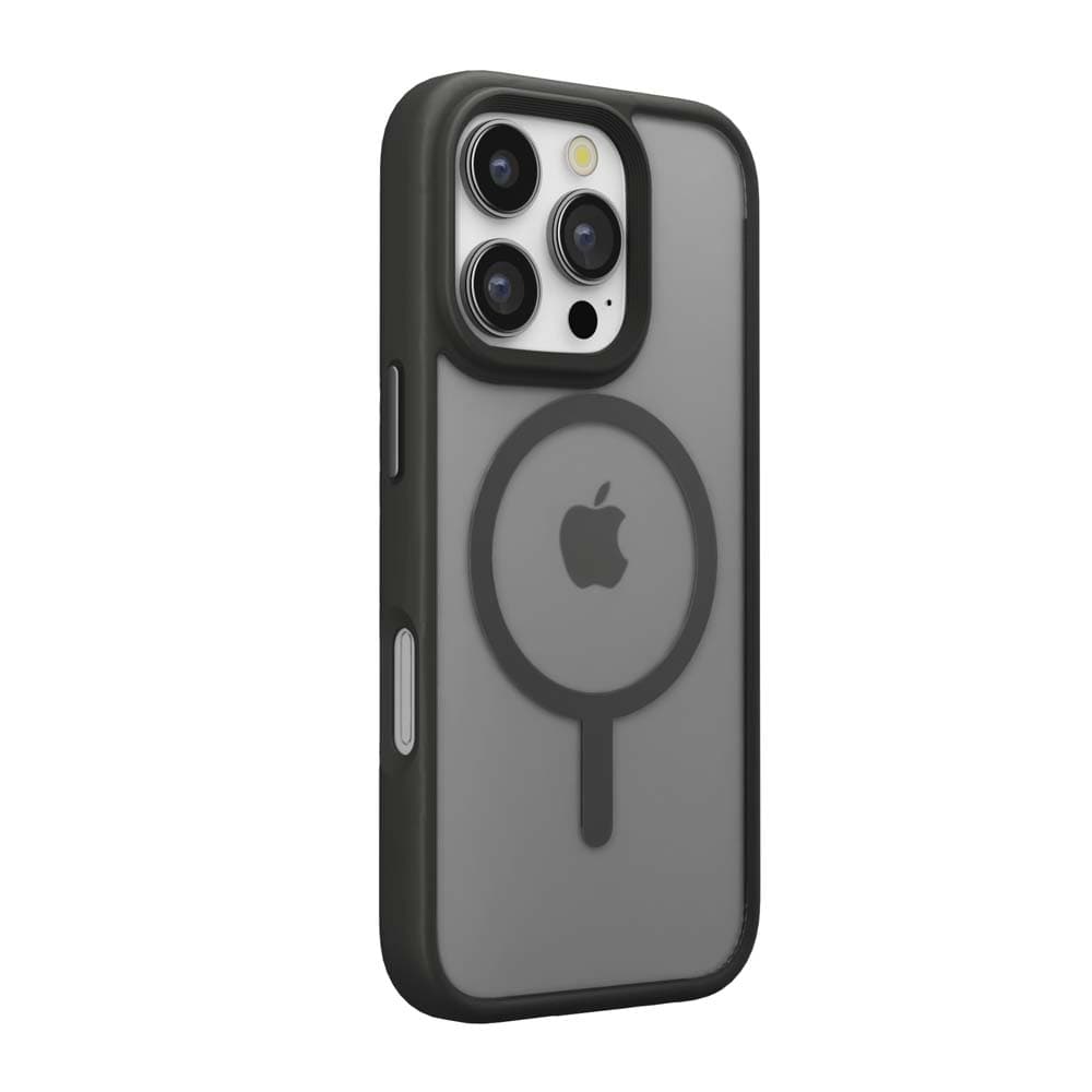 PGA MagSafe Compatible Hybrid Case for iPhone 16 Pro Black PG-24BMGPT04BK 30g