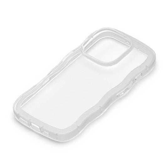 PGA Clear Wave Case for iPhone 16 Pro Clear PG-24BWTP01CL 31g