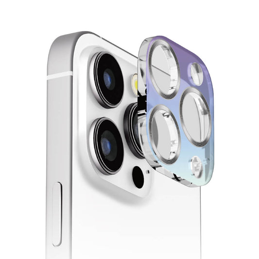 PGA Full Camera Protector for iPhone 16 Pro/16 Pro Max - Aurora Silver 3g