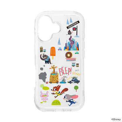 PGA Air Cushion Case for iPhone 16 Zootopia PG-D24APT01ZTP
